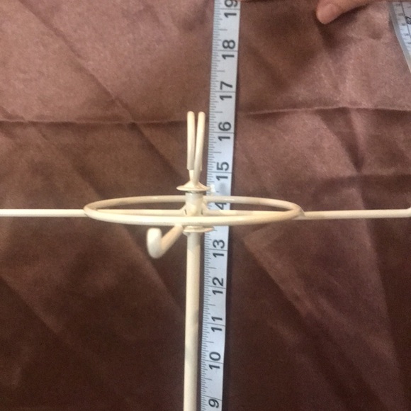 Metal 16.5" tall table stand rotating jewelry display for home craft shows fairs - Picture 9 of 16